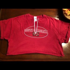 South Carolina zip up T-shirt